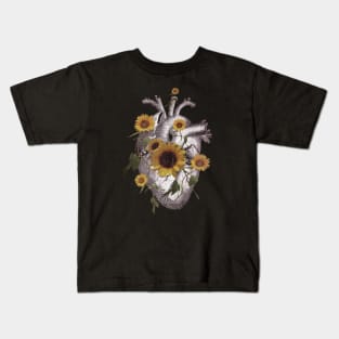 Floral heart 20 Kids T-Shirt